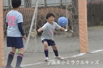 卒団親子サッカー