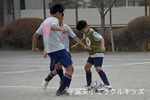 卒団親子サッカー