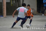 卒団親子サッカー